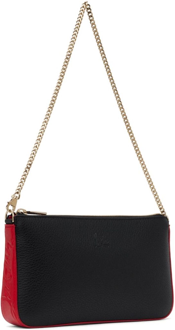 Christian Louboutin Black Loubila Pouch $990